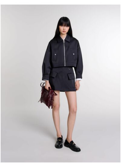 Blouson en satin