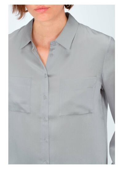 Chemise jeanne b 100% soie