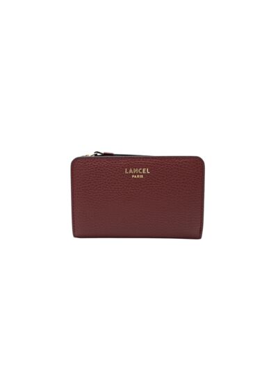 LETTRINES - PORTEFEUILLE RECTANGULAIRE ZIPPE - Cassis