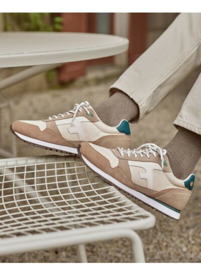 Running écrues & bleu clair