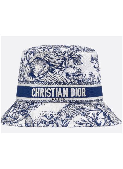 Dior Bob Dior Blue Cotton