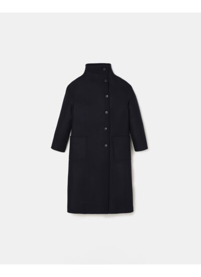 Manteau Miritina (Miranda Col Montant) Nocturne en Laine
