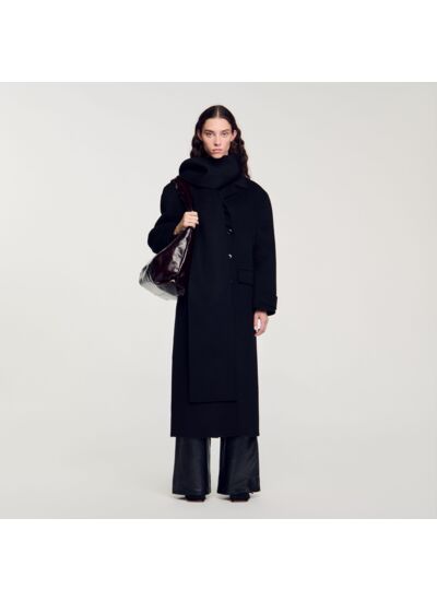 Manteau oversize en laine