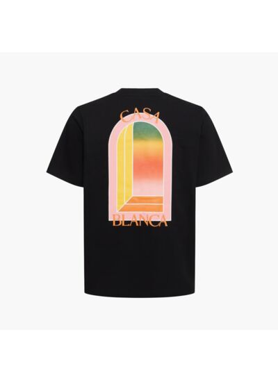 Casablanca T-Shirt L'Arche Gradient Noir