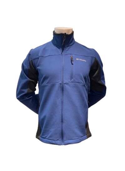 Seeley Lake  Softshell Homme Bleu