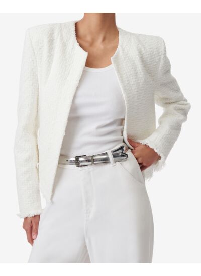 Veste Classique En Tweed Rowy