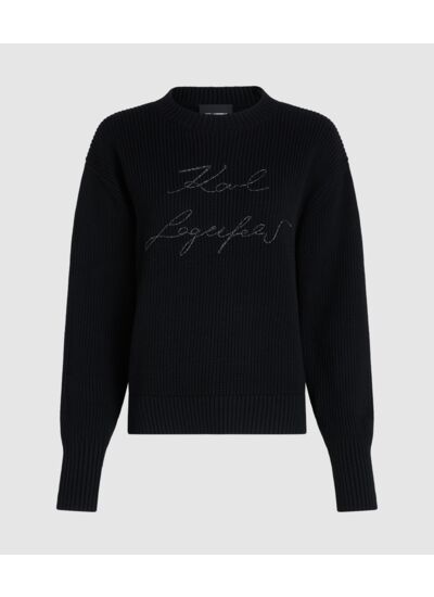 SIGNATURE CREW NECK JUMPER