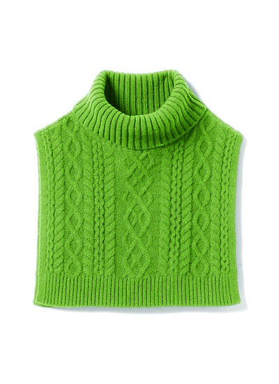 Plastron col roulé à torsades - Accessoire - FENOUIL