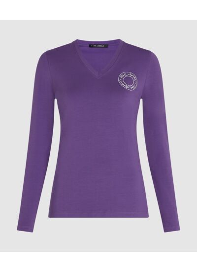FITTED LS LUNA T-SHIRT
