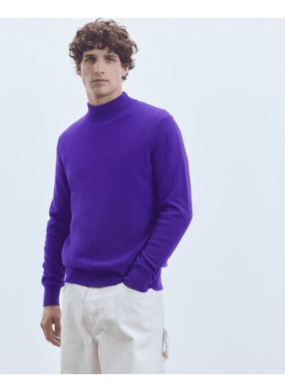 Pull Col Montant Basique Léger