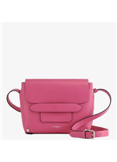 Petit sac bandoulière Justine en cuir lisse