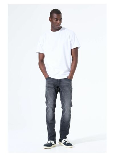 Men Jeans Russo Tapered fit Black