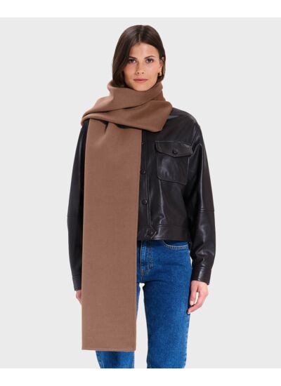 Echarpe Evy Camel en Laine