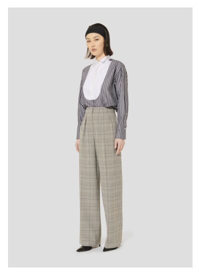 Pantalon Parigi-Charcoal en Polyester