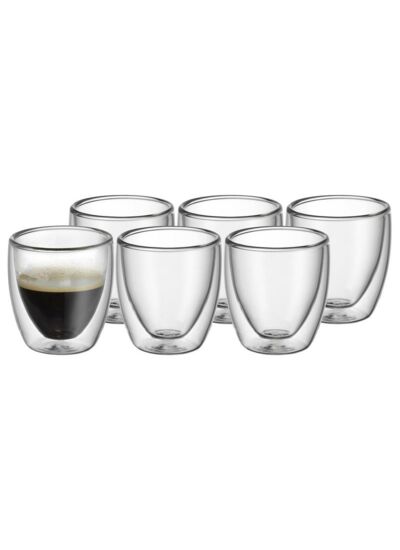 Tasses à expresso en verre WMF (paquet de 6)