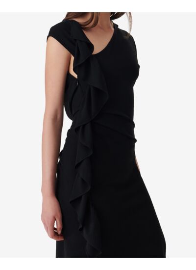 Robe Longue Drapée Sadie