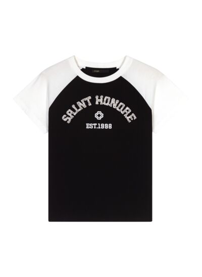 Tee-shirt Saint-Honoré à strass