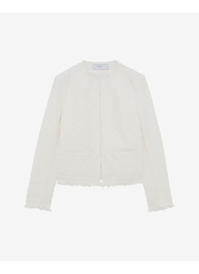Veste Classique En Tweed Rowy