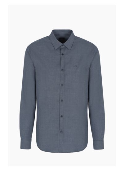 Chemise-b.micro pied de poul