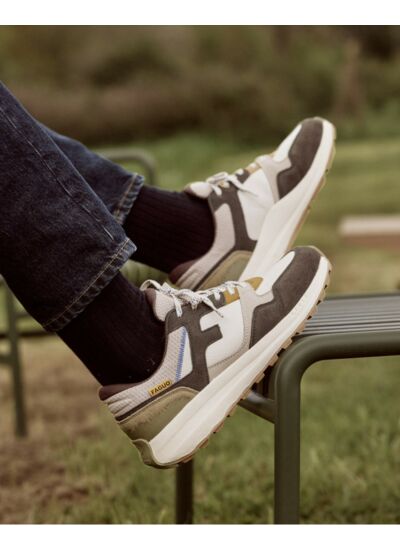 Runnings écrues et marron