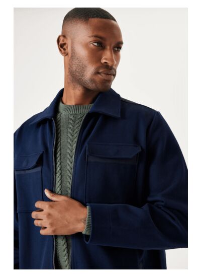 Men Vest Blue