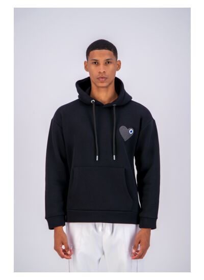 HOODIE COEUR CHIC
