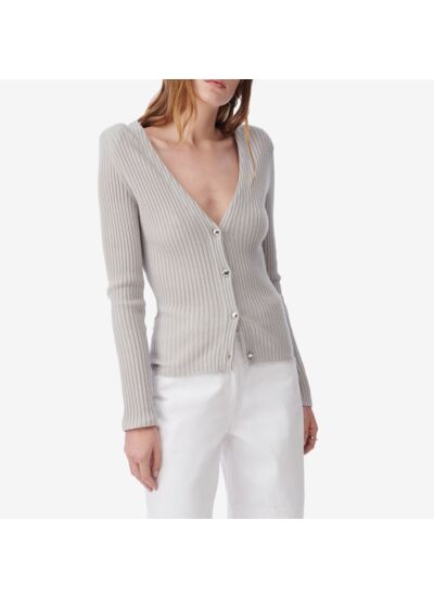 Cardigan En Cachemire Col V Devora