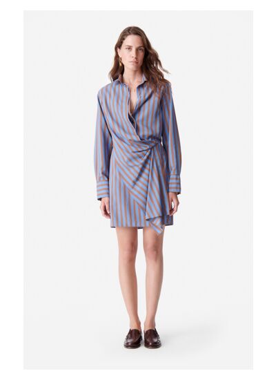 Robe Demi En Coton Mélangé