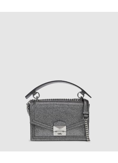K/STYLE GLITTER SHOULDER BAG