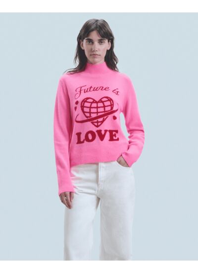 Pull Col Montant Future Is Love