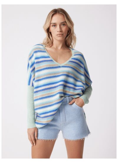 Pull cachemire Manou ATOLL_LINE