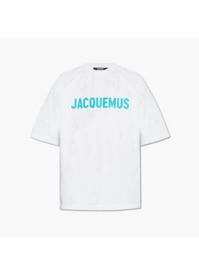 Jacquemus T-shirt Typo Blanc