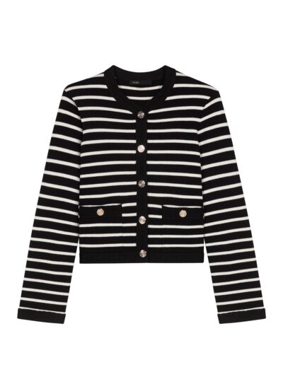Cardigan à rayures