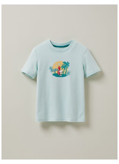 T-SHIRT SNOOPY PLAGE