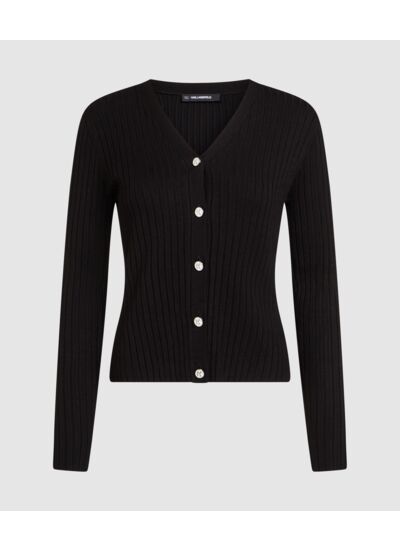 K BUTTON KNIT CARDIGAN