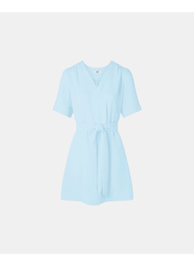 Robe Retie Bleu Ciel