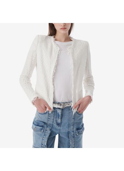 Veste Classique À Franges Shavani