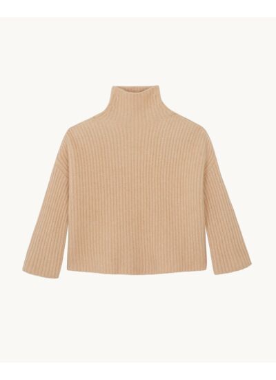 Pull Lina beige organic