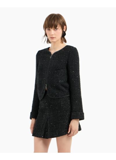 Veste chemise - noire