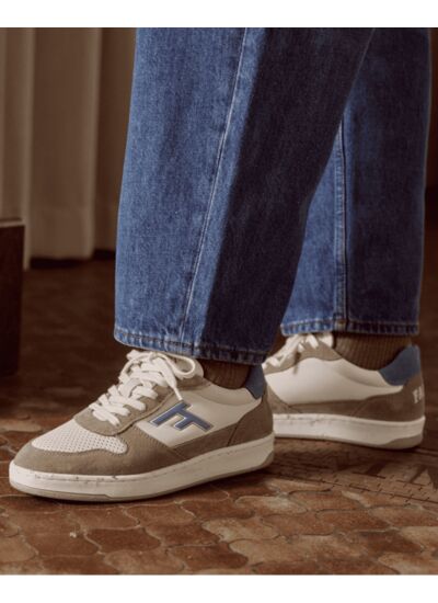 Baskets cuir