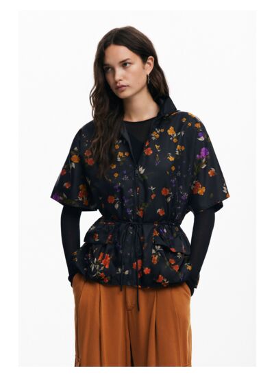 PONCHO ARTISTIC FLOWER RICHMOND V.3