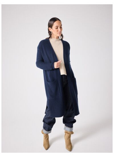 Cardigan cachemire Betti MARINE