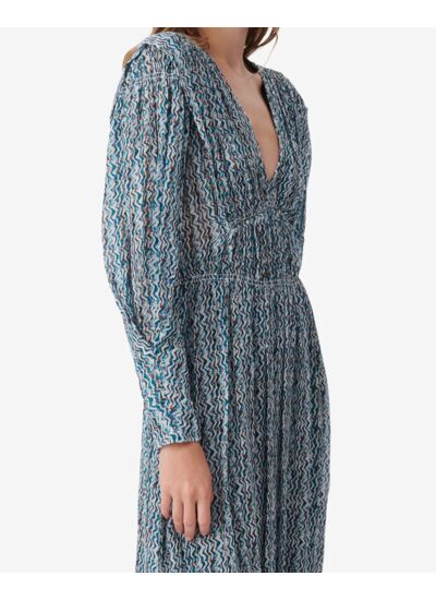 Robe Longue À Imprimé Graphique Rinate