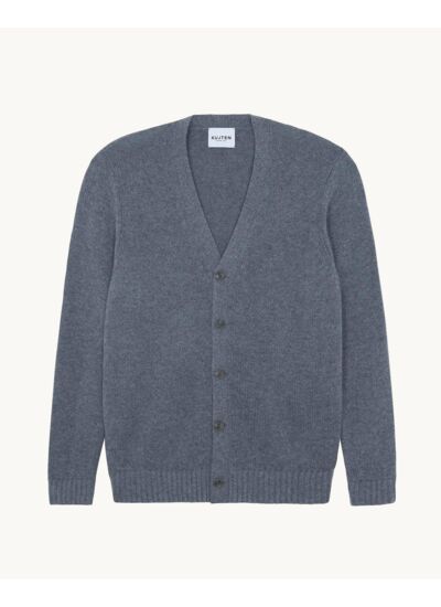 Cardigan Tiago gris flanelle
