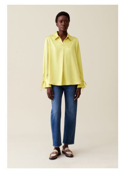 Blouse fluide col ouvert