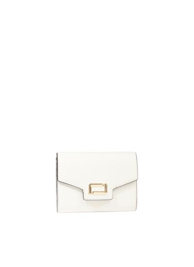 ANGELE DE LANCEL - PORTEFEUILLE RECTANGULAIRE RABAT - Neige