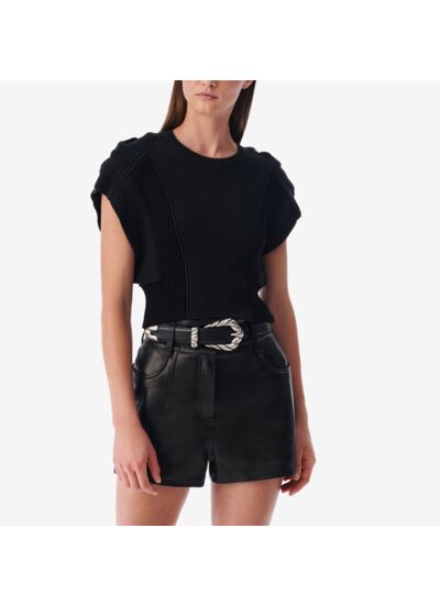 Pull Sans Manche Col Rond Kalou