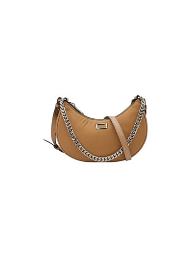 RENEE - Mini sac zippé - Biscuit