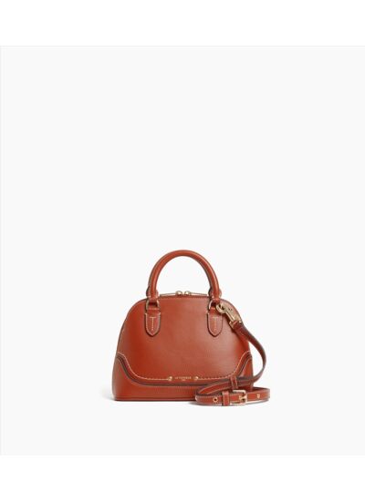 Petit sac à main Ella en cuir grainé