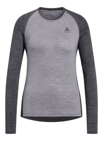 Haut technique col rond PERFORMANCE WOOL 150 pour femme